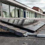 solar panels roof heat pump unit