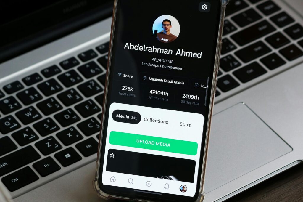 digital platform interface