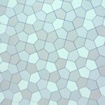 pentagon shape abstract